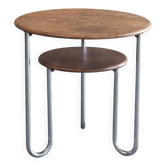 Table d'appoint à deux niveaux Bauhaus