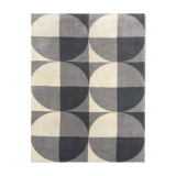 Art Deco rug made in France in 1960, in very good condition