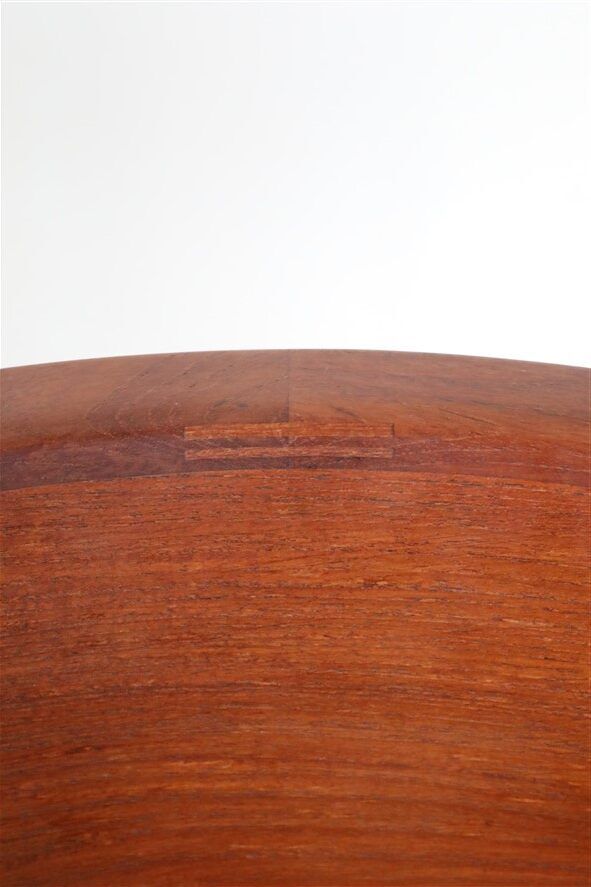 Set of 2 “316” teak/rattan chairs by Peter Hvidt & Orla Mølgaard Nielsen for Søborg Møbler / 1960s