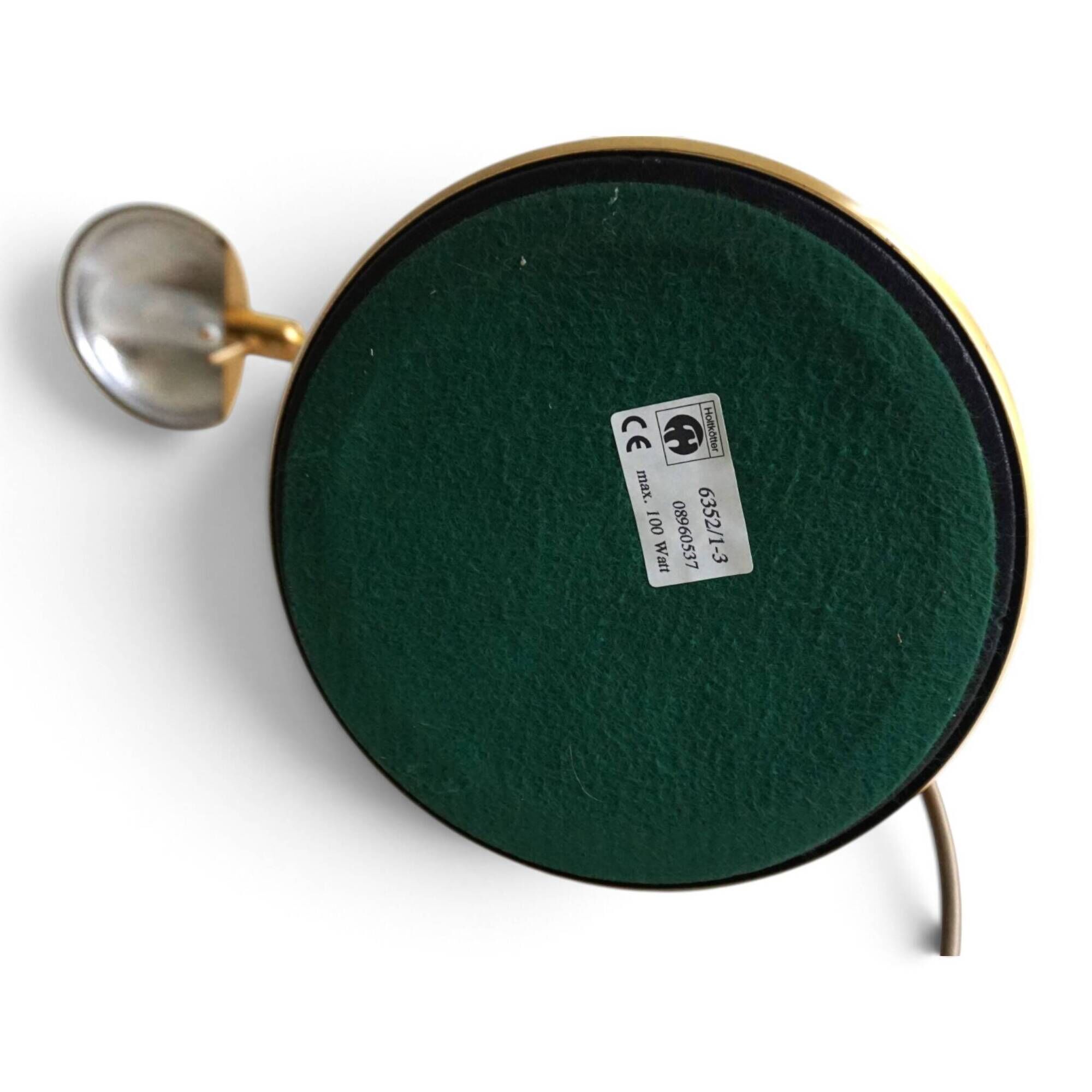 Holtkötter 6352/1-3 Tablelamp–Brass-colored, Dimmable and Height adjustable