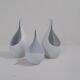 Collection of mid-century ceramics of "Pungo" vases by Stig Lindberg, Gustavsberg, 1950s.