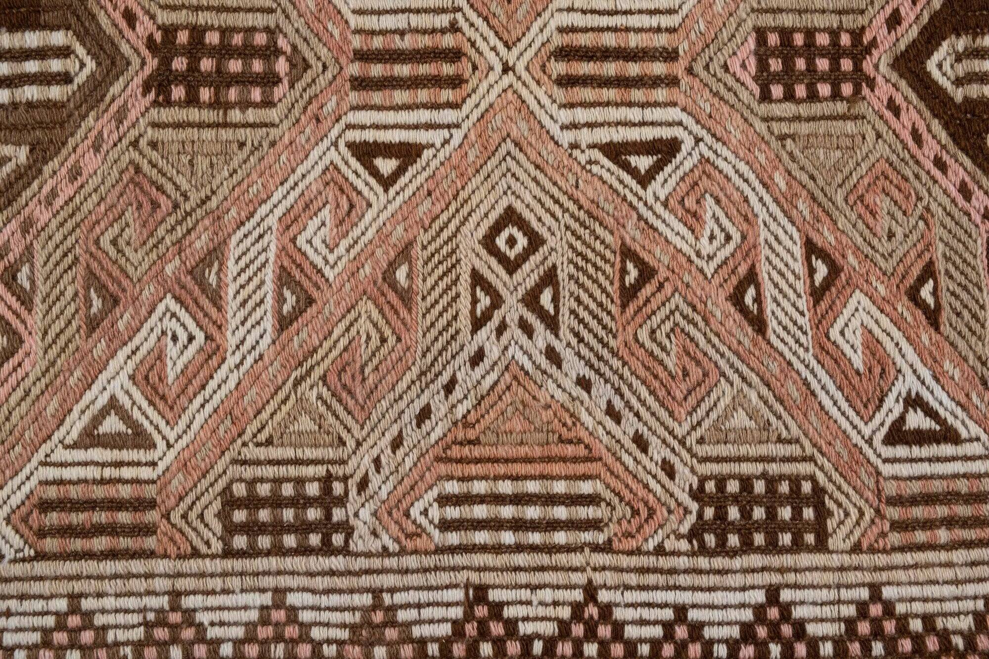 Vintage Turkish hallway rug 140x320 cm