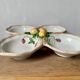 Large vintage barbotine aperitif serving dish