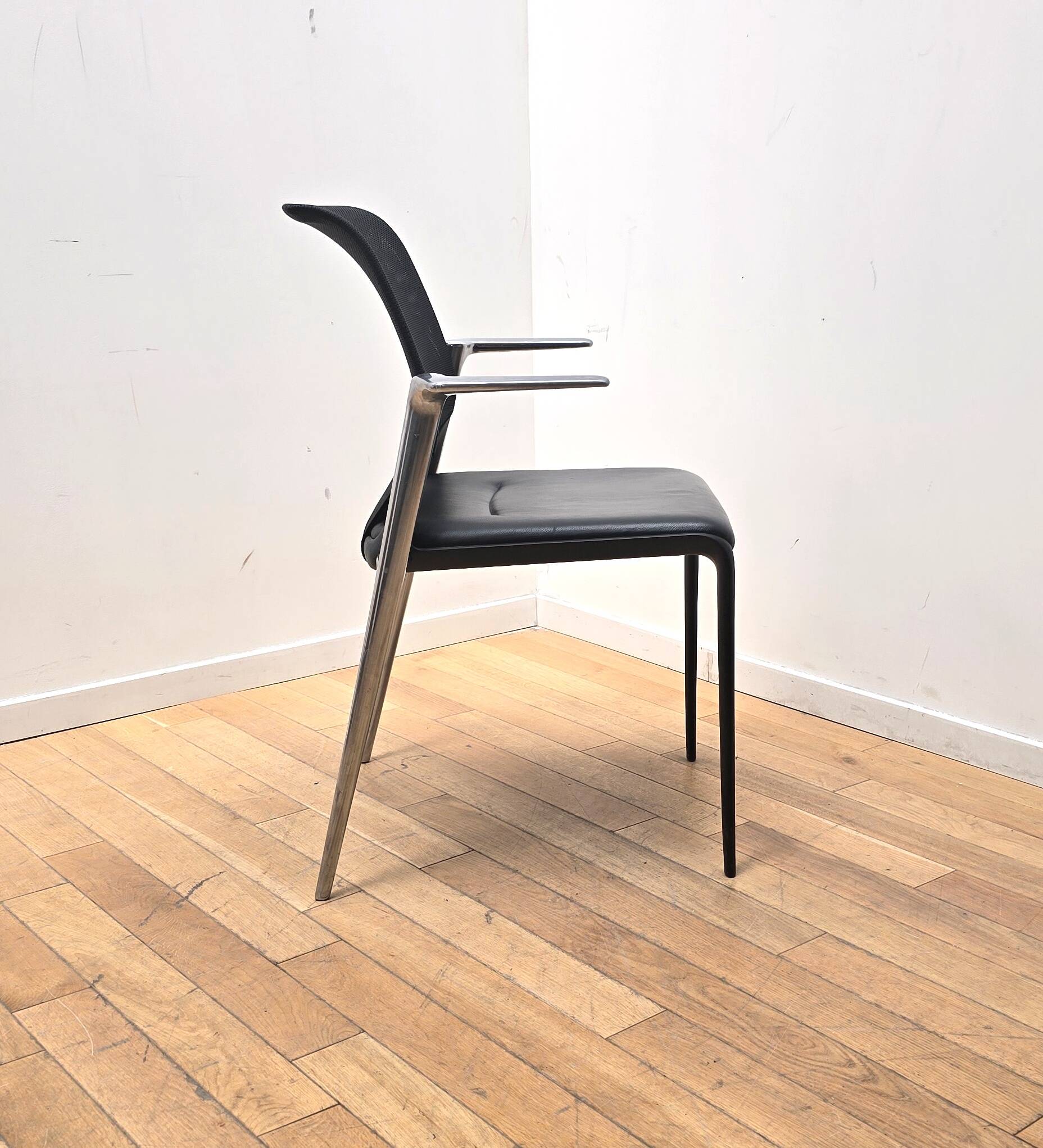 Set of 8 MediaSlim chairs, Vitra