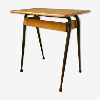 Bureau pieds compas années 50