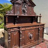 Hunting Buffet in Oak Renaissance Style