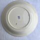 Antique shallow dish Badonviller tulip decoration