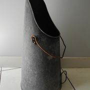 Old bucket coal zinc old zinc coal bucket zinkkohleeimer rustic decoration