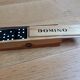 Wooden domino game