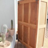 Vintage compass foot bookcase