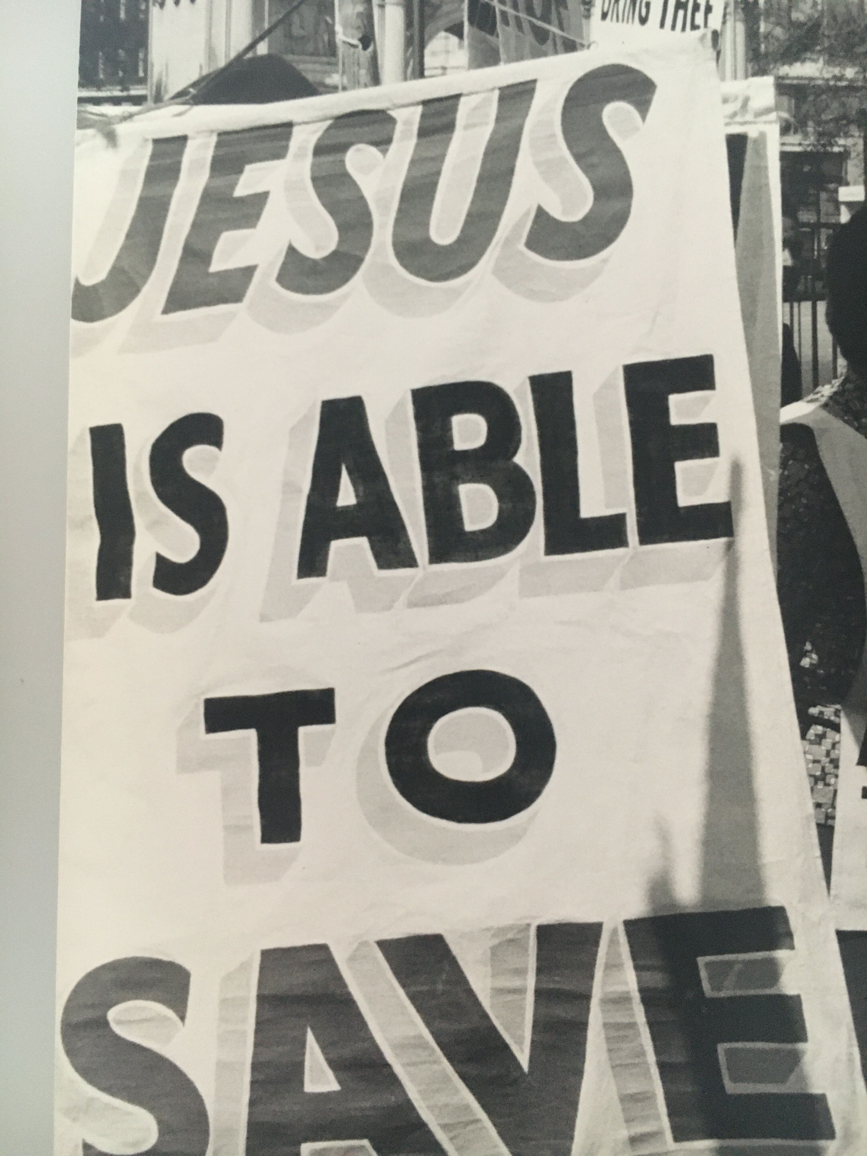Photo print - Jesus - USA, 80s