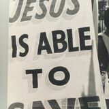 Photo print - Jesus - USA, 80s