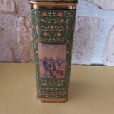 Antique metal box Chicory Leroux