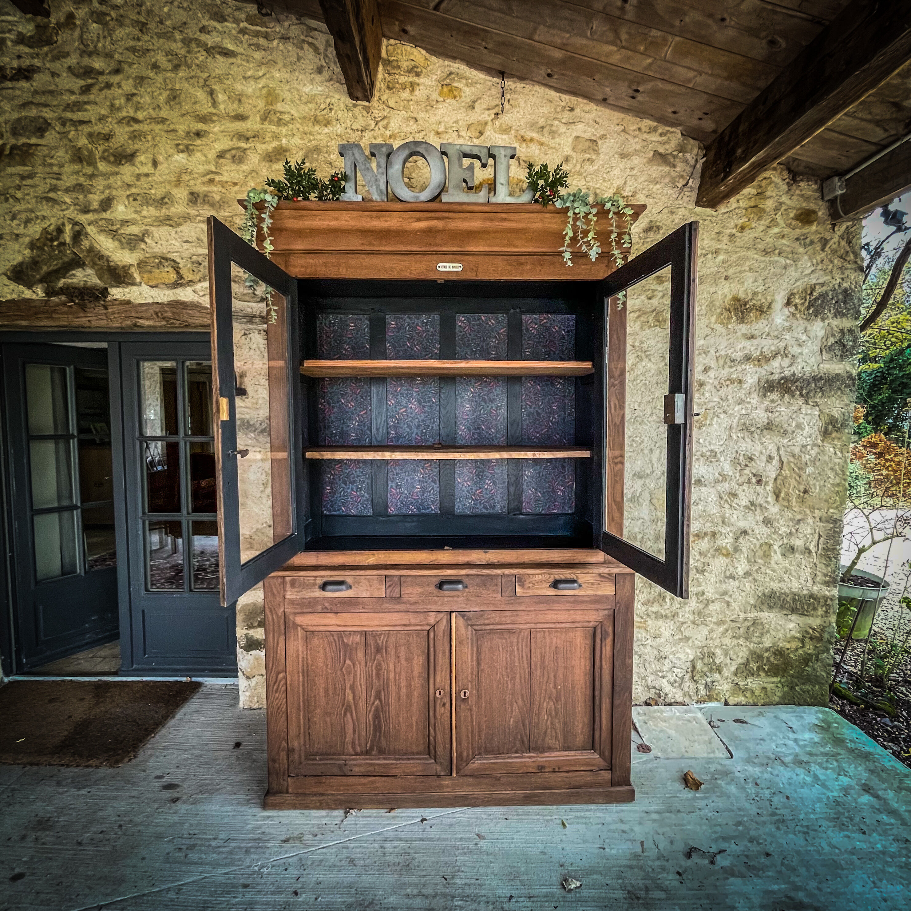 Louis Philippe style two-body buffet