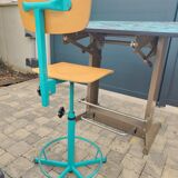 Architect's desk and chair