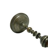 Empire candlestick, silver-plated brass, Austria, early 20th century