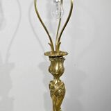 Lampe en Bronze Doré, Art Nouveau – Fin XIXe