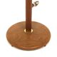 Scandinavian floor lamp in teak and metal, Sweden, 1960
