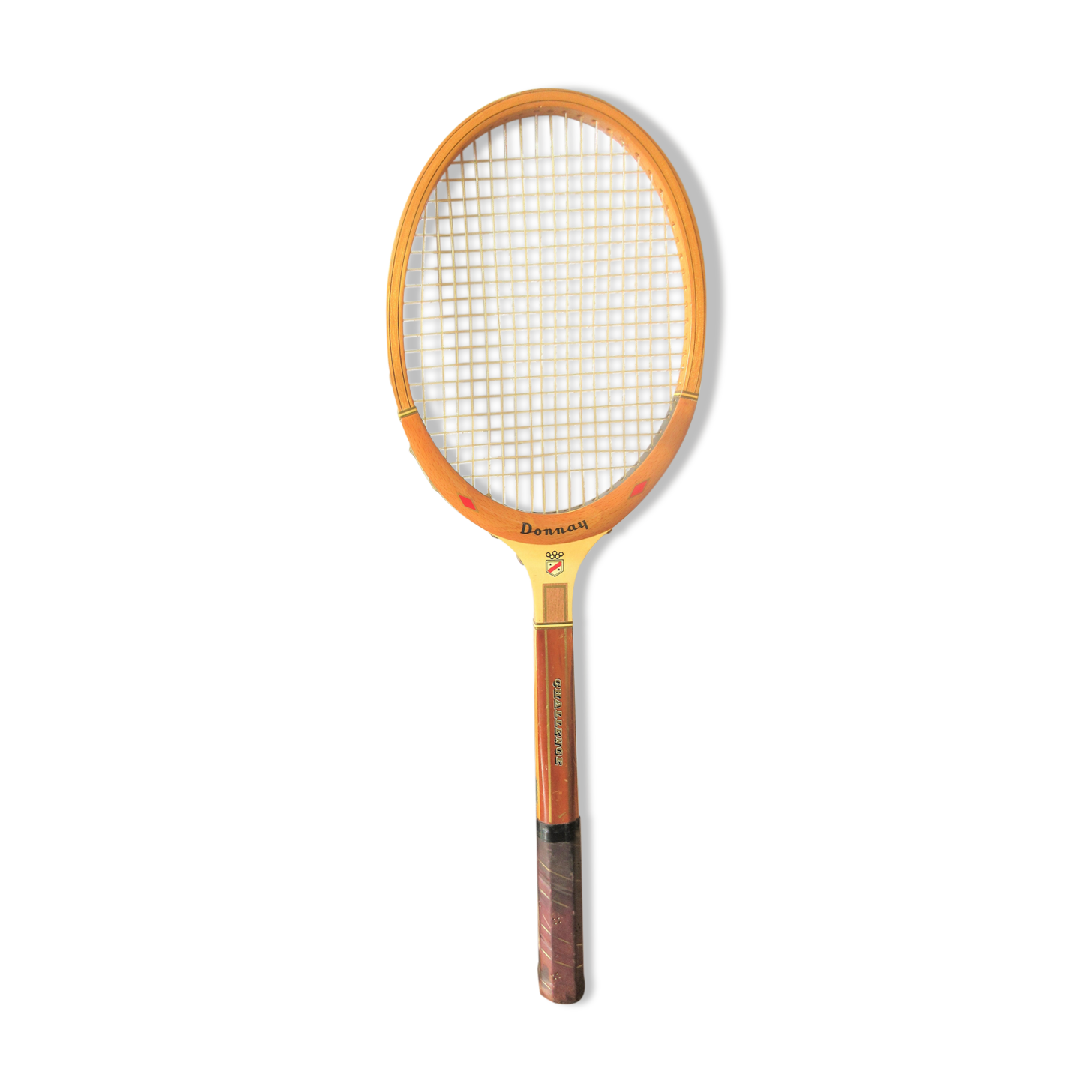 Raquette Donnay et sa housse Lafuma années 60
