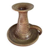 Bougeoir chandelier grès pyrité