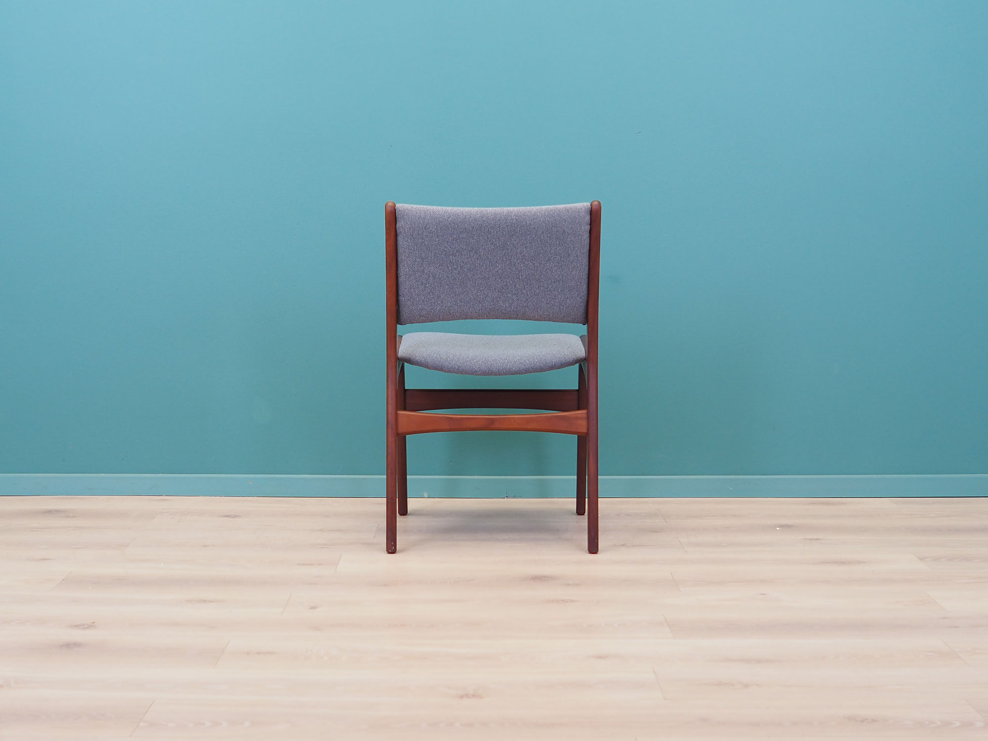 Set of five rosewood chairs, Danish design, 70s, made by Henning Kjaernulf