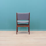 Set of five rosewood chairs, Danish design, 70s, made by Henning Kjaernulf