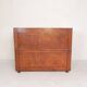 Pine school chart cabinet, architect's cabinet, map cabinet, 1930s