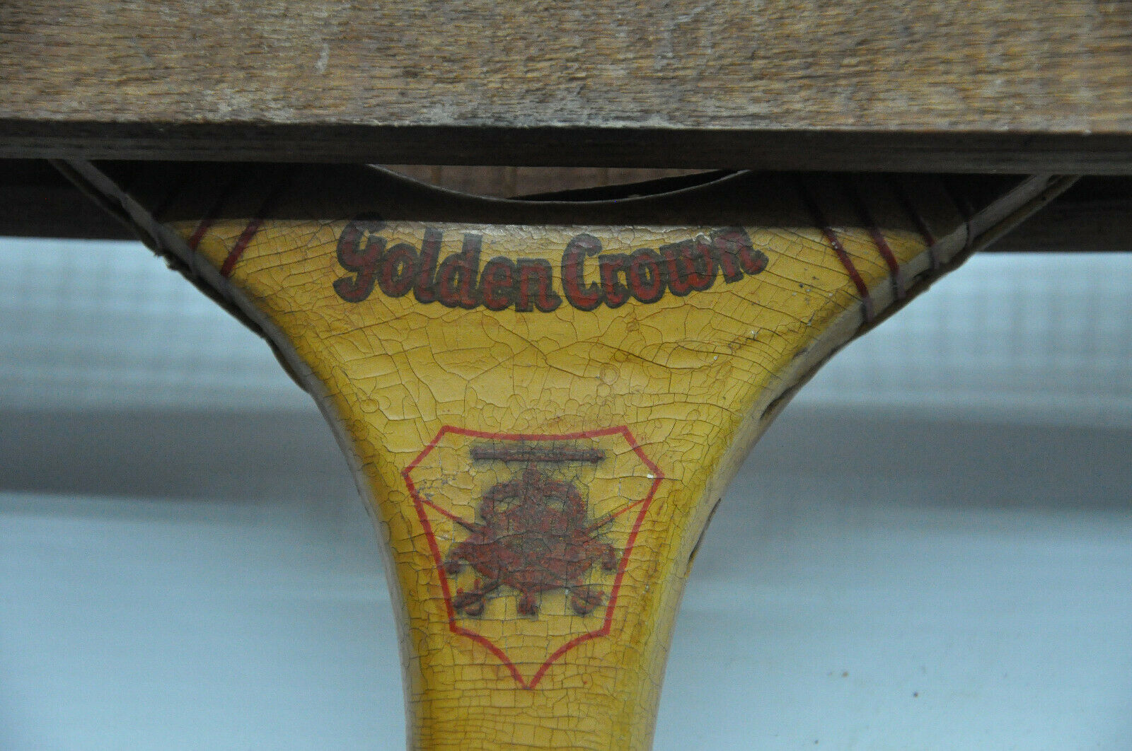 Raquette de tennis en bois Golden Crown Tournamen model collection