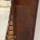 19th century mahogany and veneer cardboard or notary cabinet