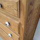 English commode with white handles