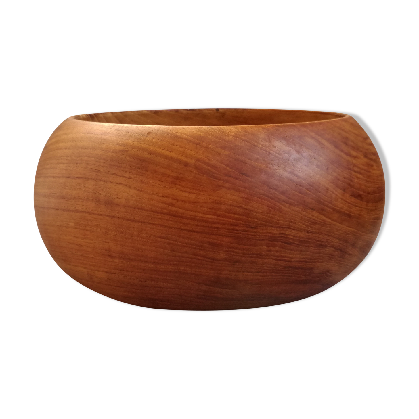 Vintage wooden basket