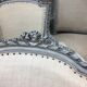 Pair of antique Louis XVI style chairs, completely renovated