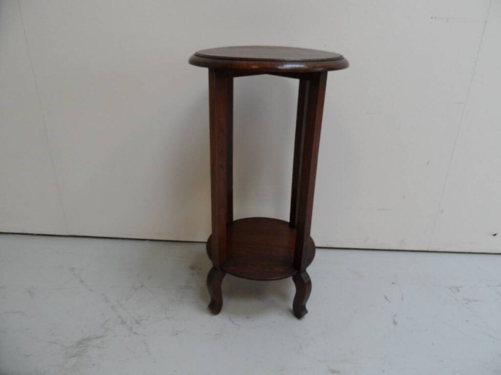 Art Deco oak sidetable