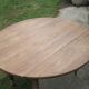 antique oak round table