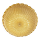 Venetian Amber Graniglia Budino Murano Glass Flush Mount by Simoeng