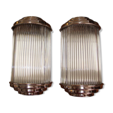 Pair of wall light "Establishment Petitot" 1930