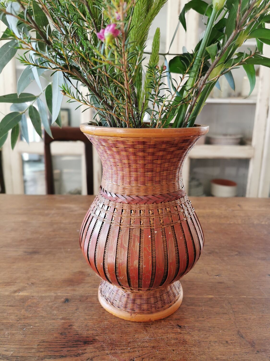 Braided vase