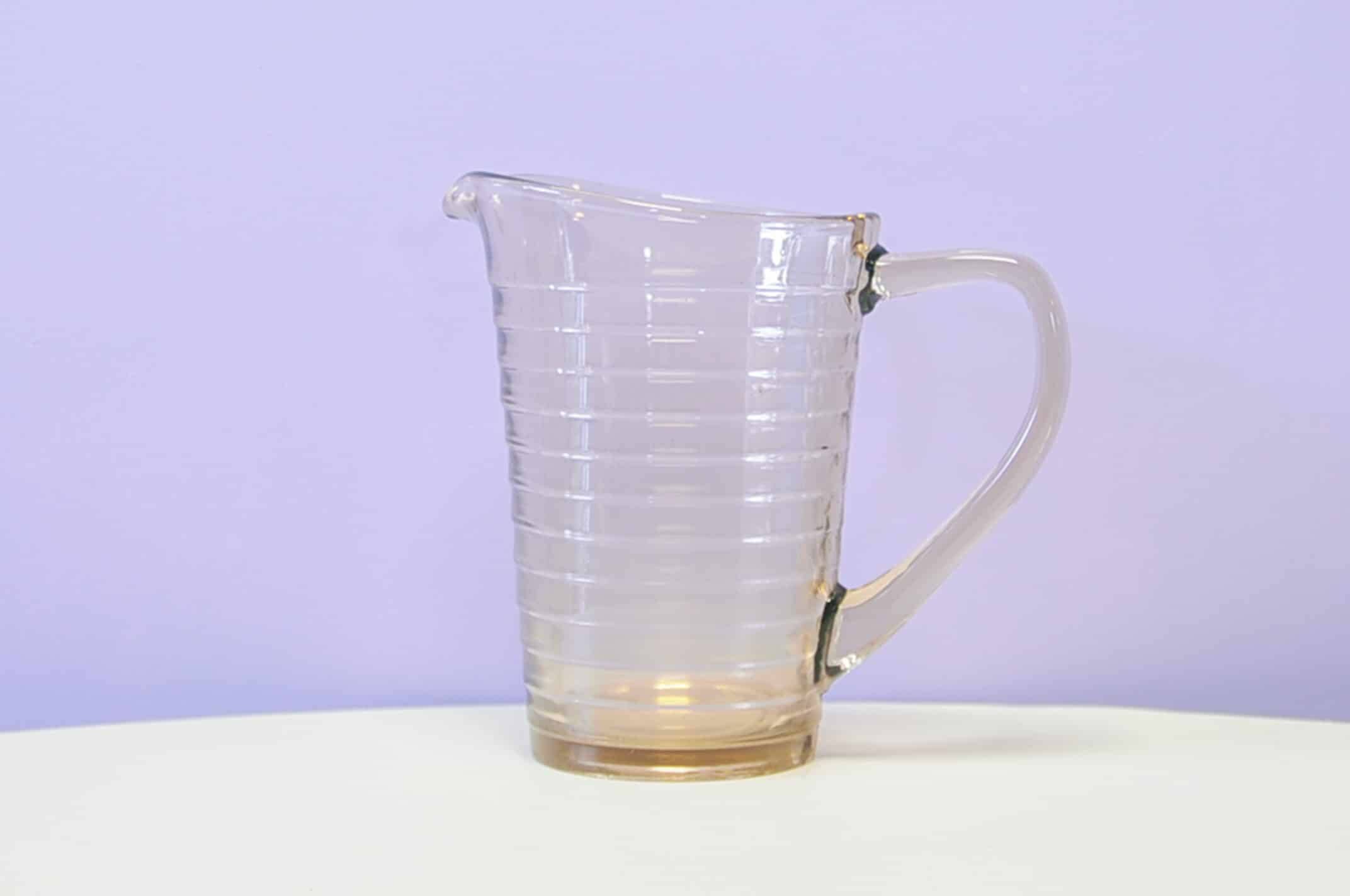Carafe en verre vintage Broksø Holmegaard