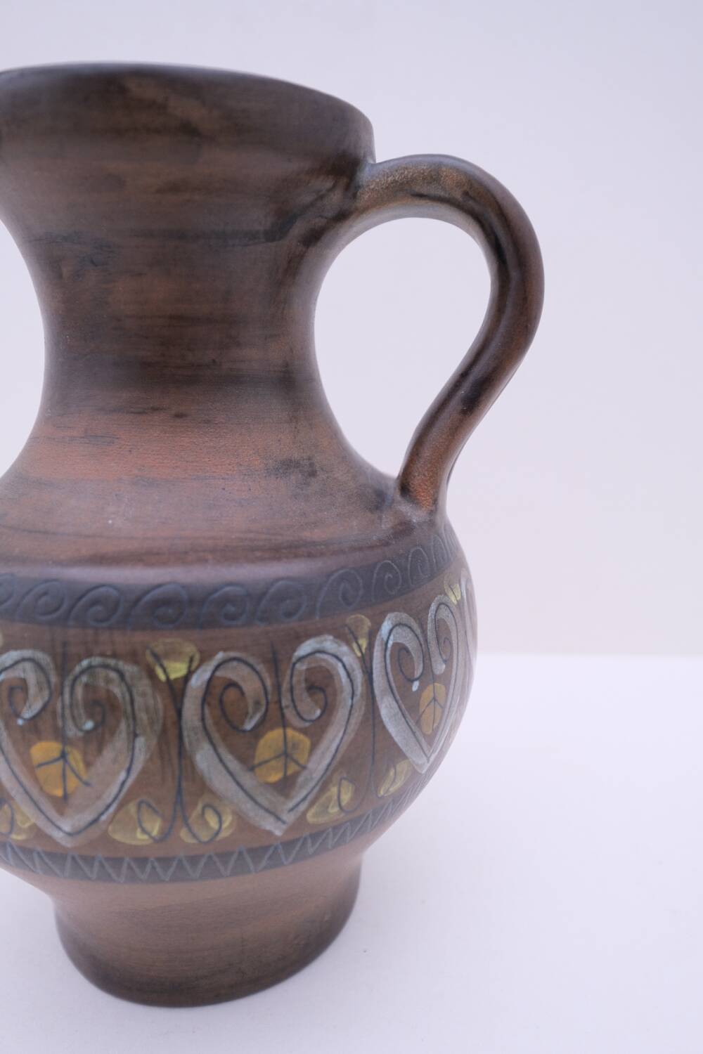 Jean DE LESPINASSE ceramic pitcher, France 1970