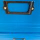 Commode bleu pétrole ciré