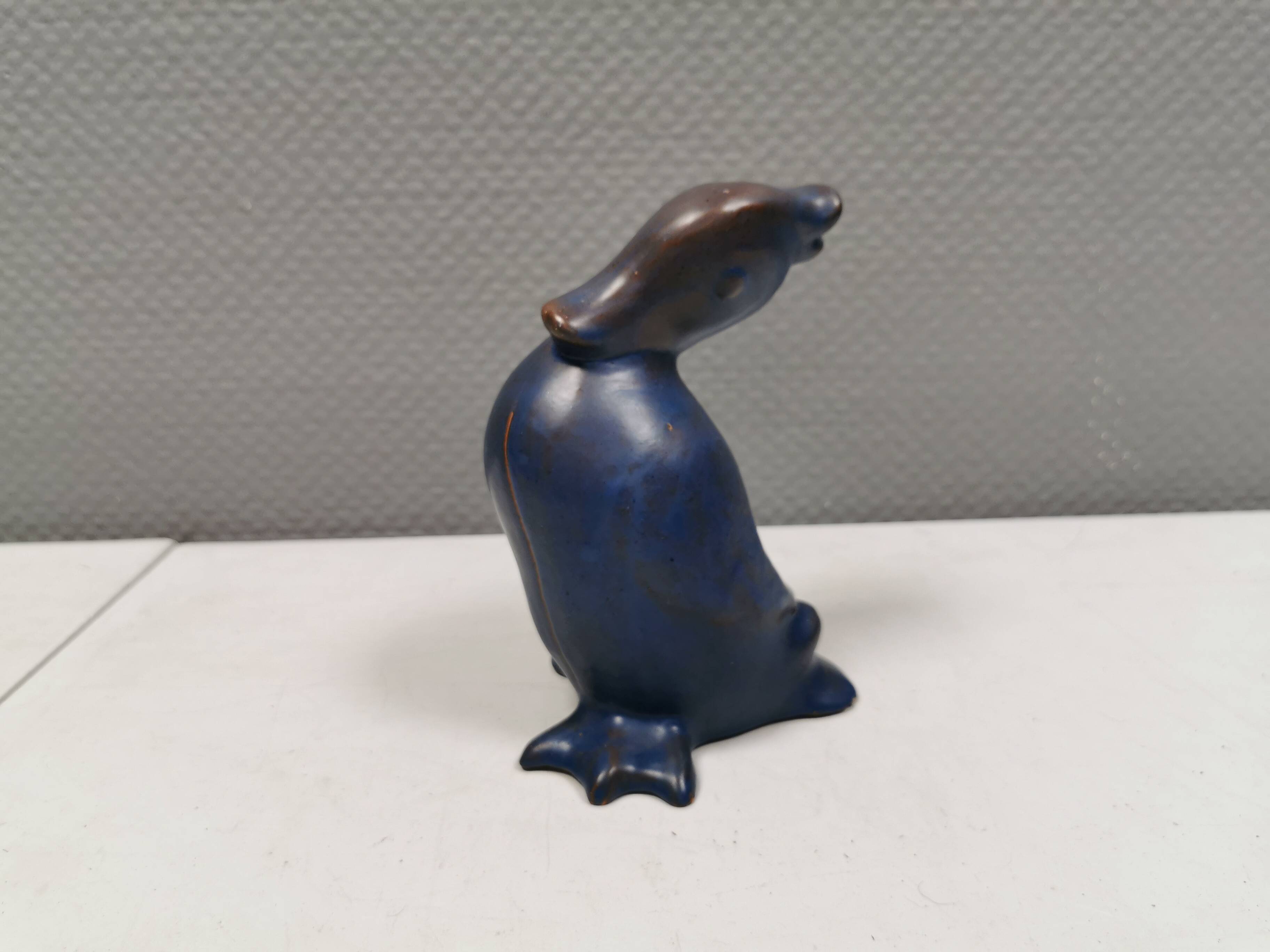 Very beautiful ceramic duck/wading bird, Danish and from the 1970-80s.