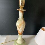 Onyx lamp stand