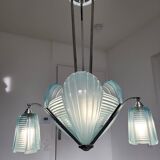 Art-Deco chandelier by Atelier Petitot