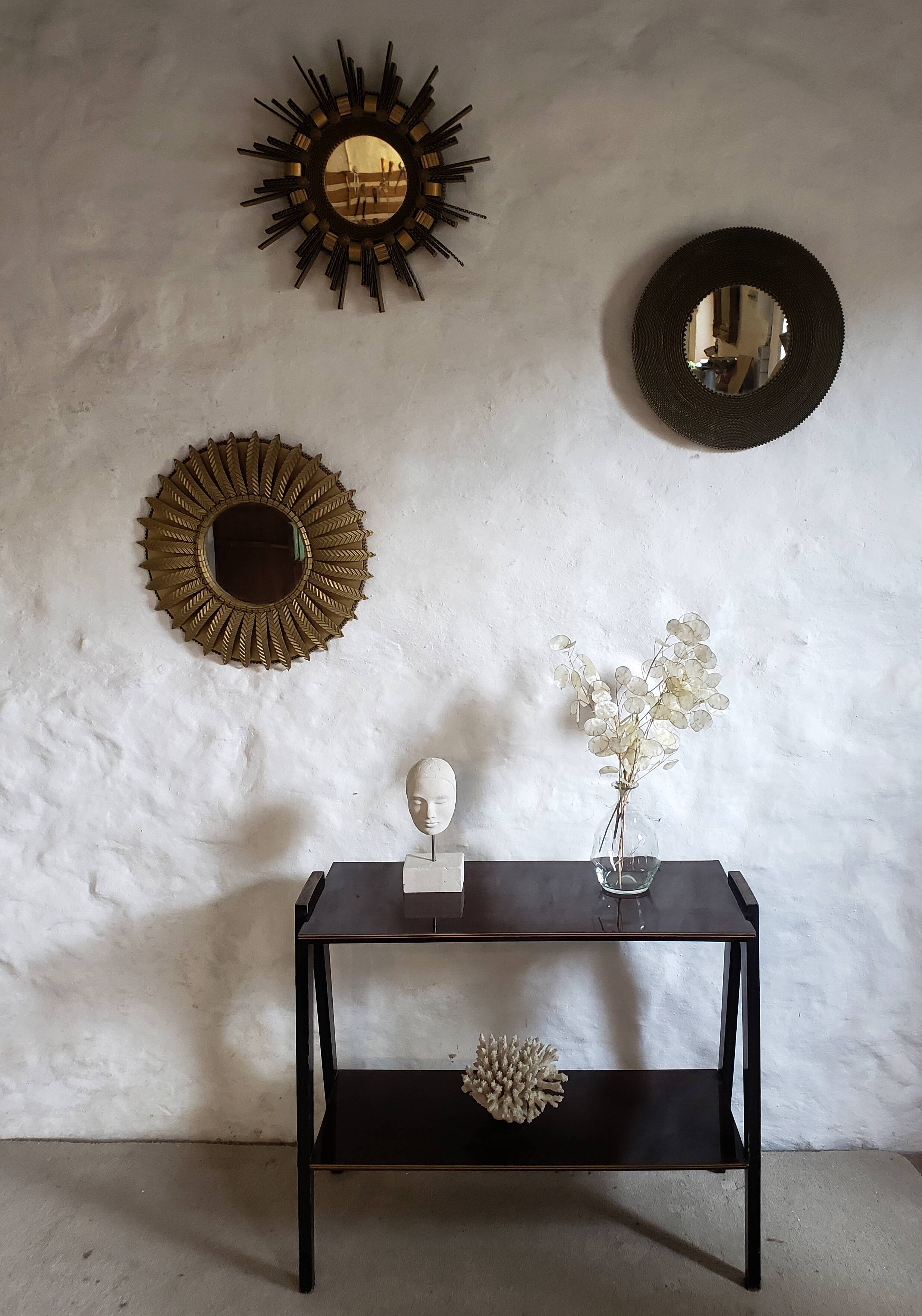 Tête de femme art-déco en plâtre