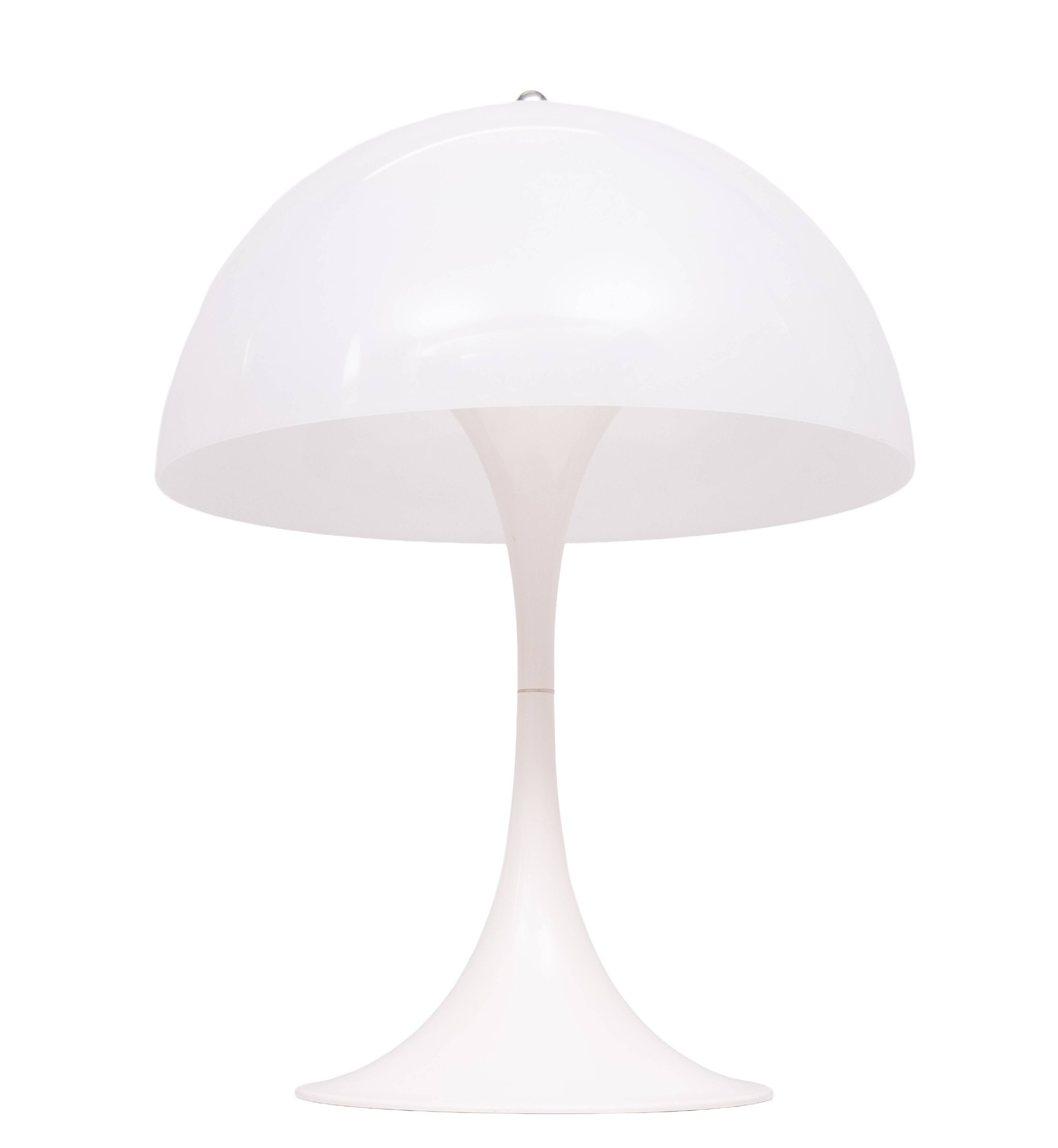 Iconic louis Poulsen Panthella Mushroom table lamp