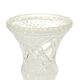 Vintage Vase Bohemian Crystal Diamond Pattern Medici 23cm