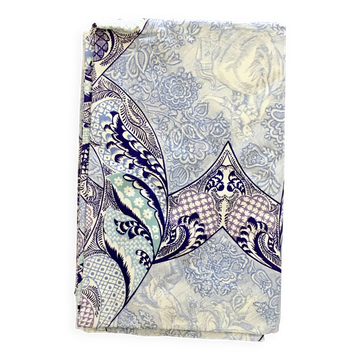 Trianon Blue Tablecloth 180x270 cm New Cotton Satin