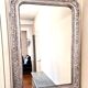 Antique Louis-Philippe mirror "Sidonie" – Art Nouveau decor