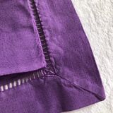 Antique Linen and Cotton Pillowcase Iris