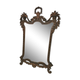 Vintage resin gold mirror